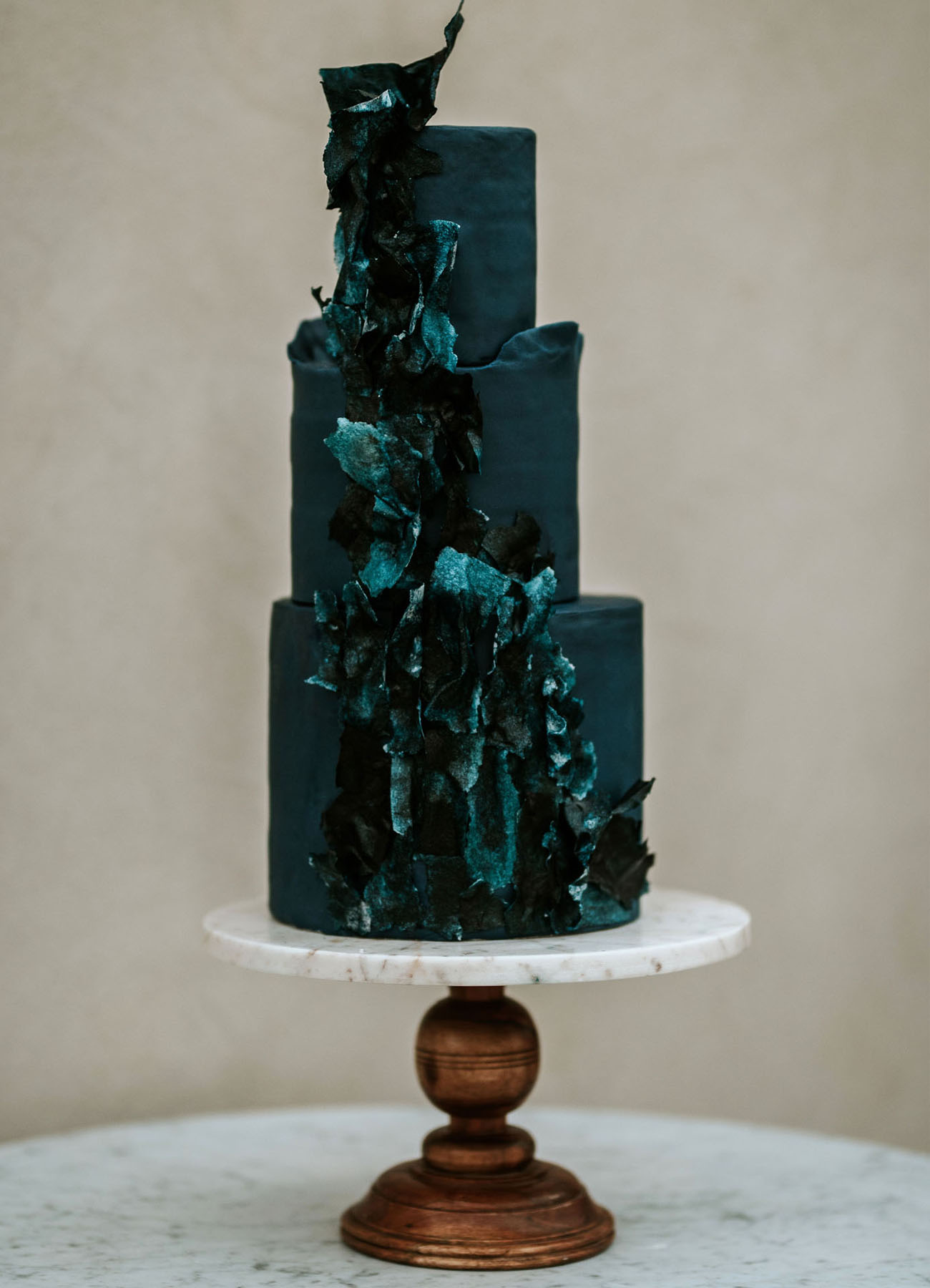 celestial blue cake
