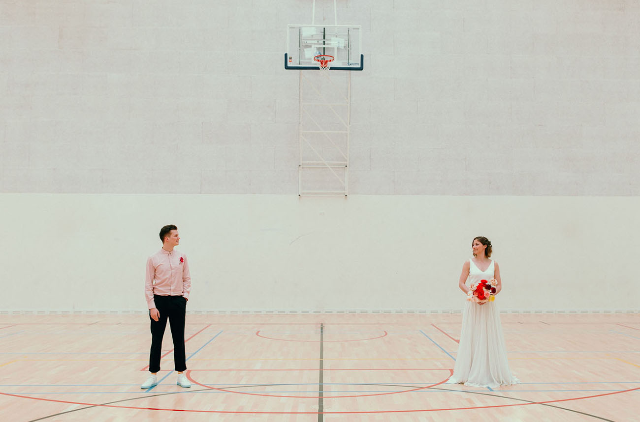 Modern Sports Wedding Inspiration