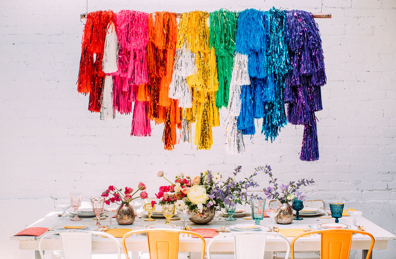 Pride Rainbow Wedding Inspiration