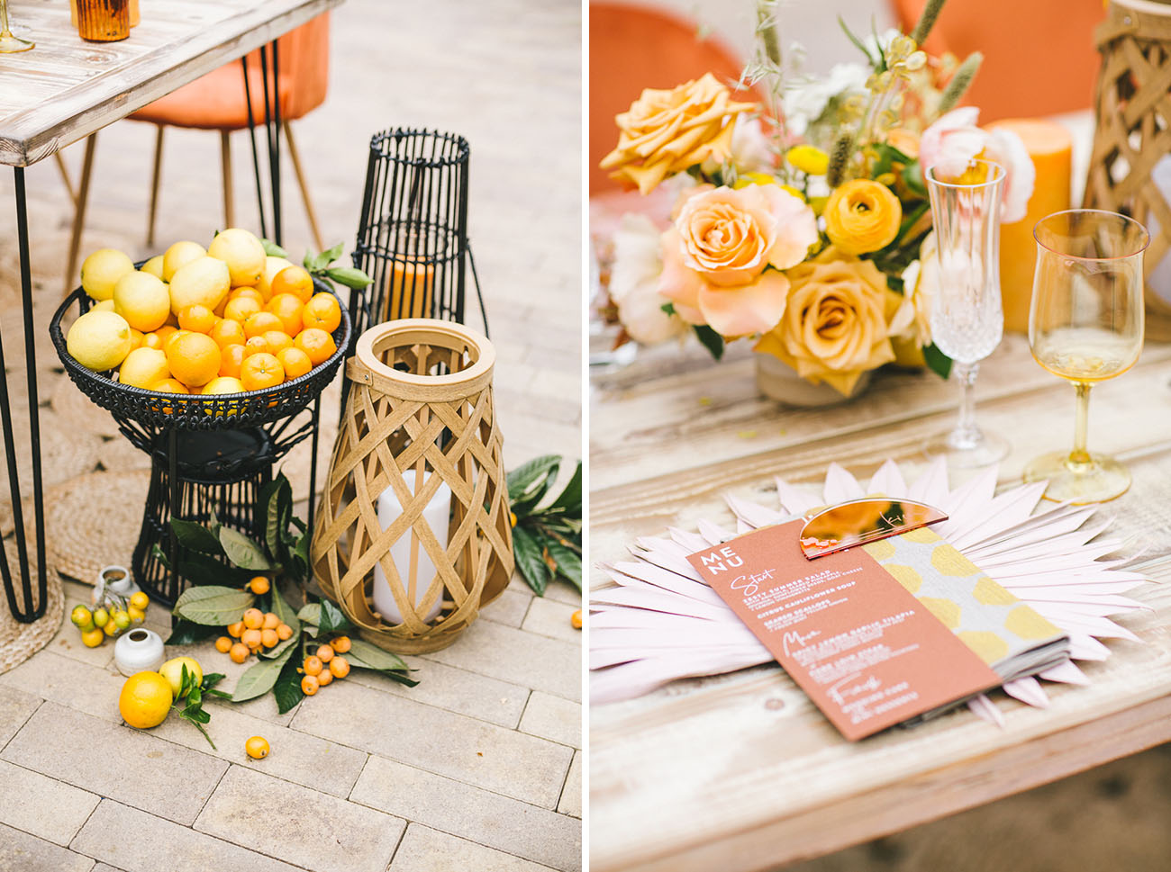 Zesty Citrus Wedding Inspiration