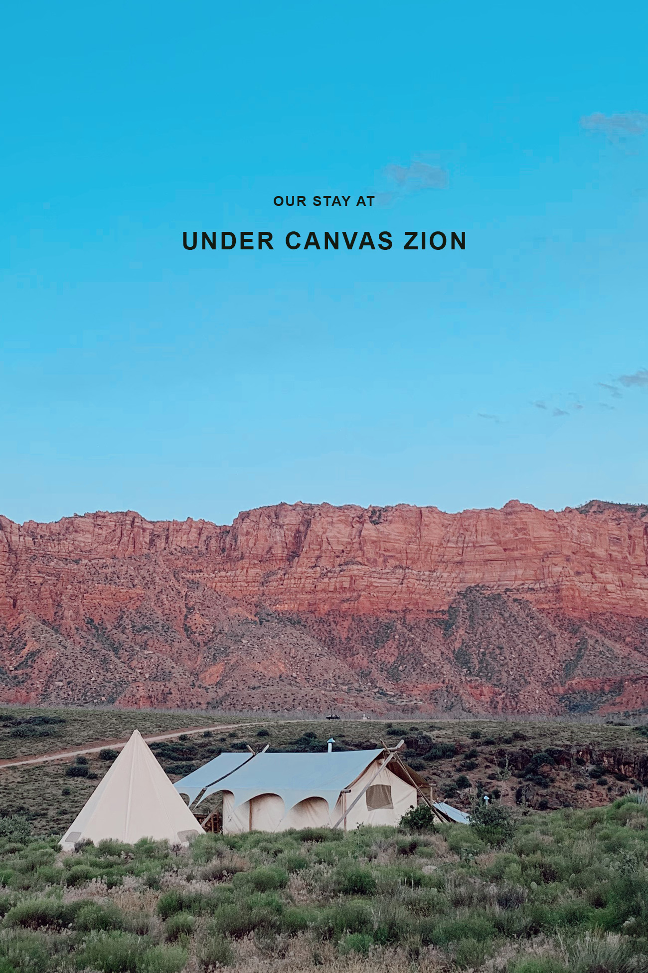 under canvas zion glamping review