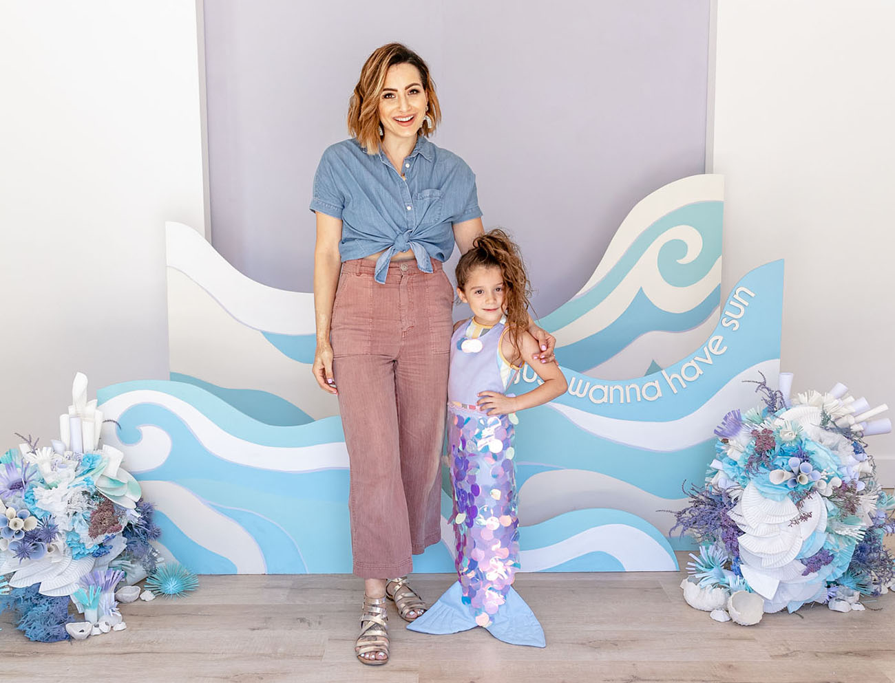 "Girls Just Wanna Have Sun" It's a Mermaid Birthday Party!