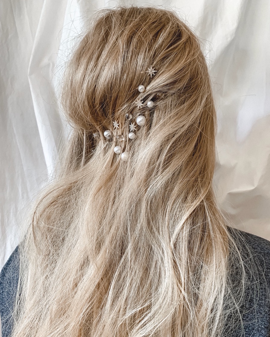 constellation-inspired hair idea