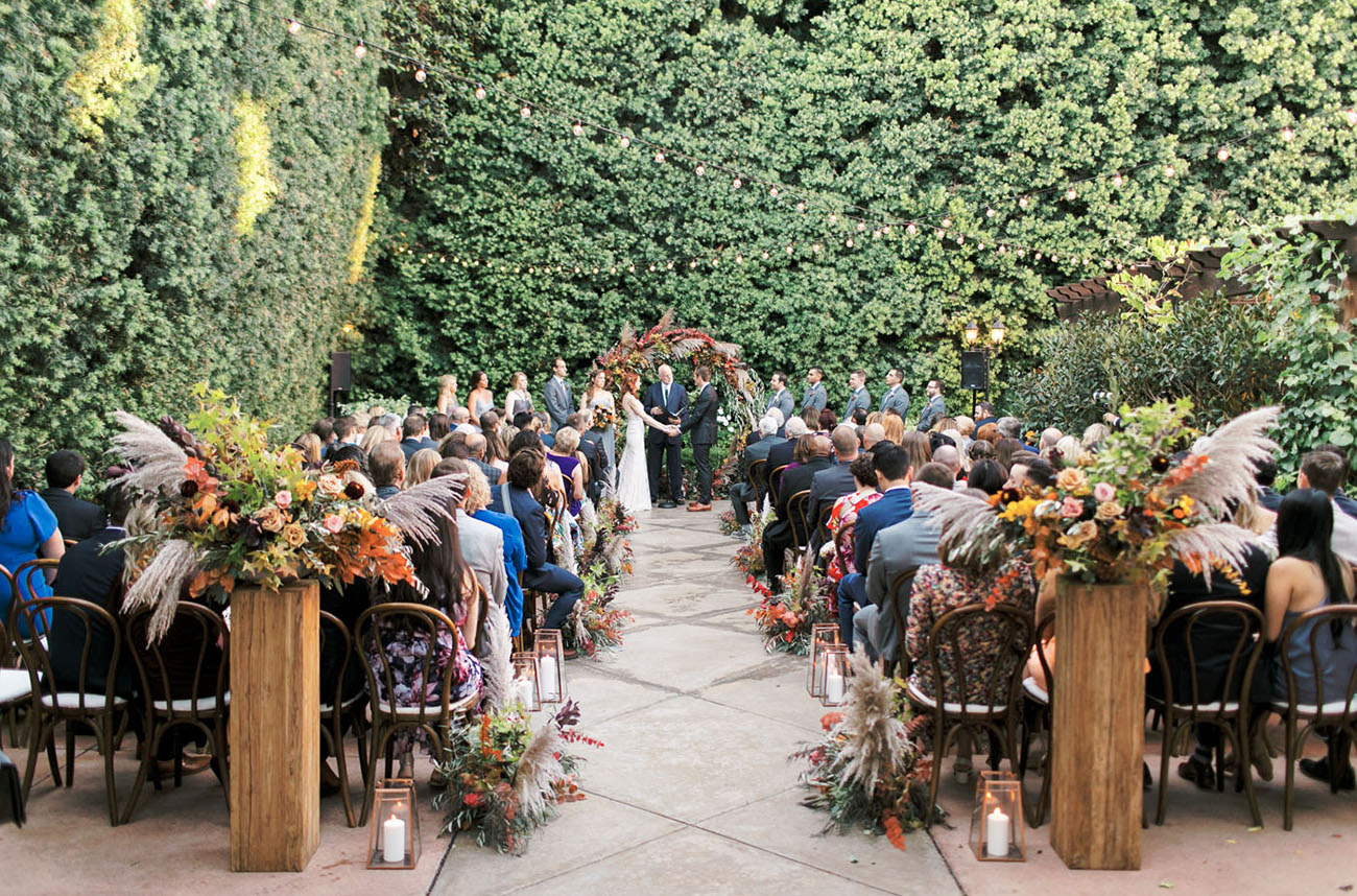 Fall Inspired California Wedding