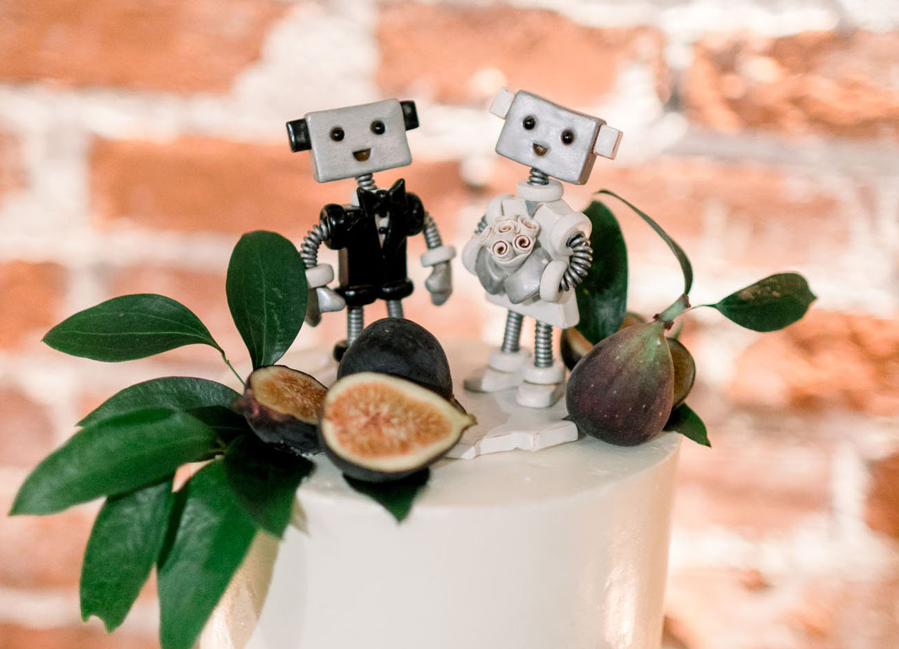 robot cake toppers