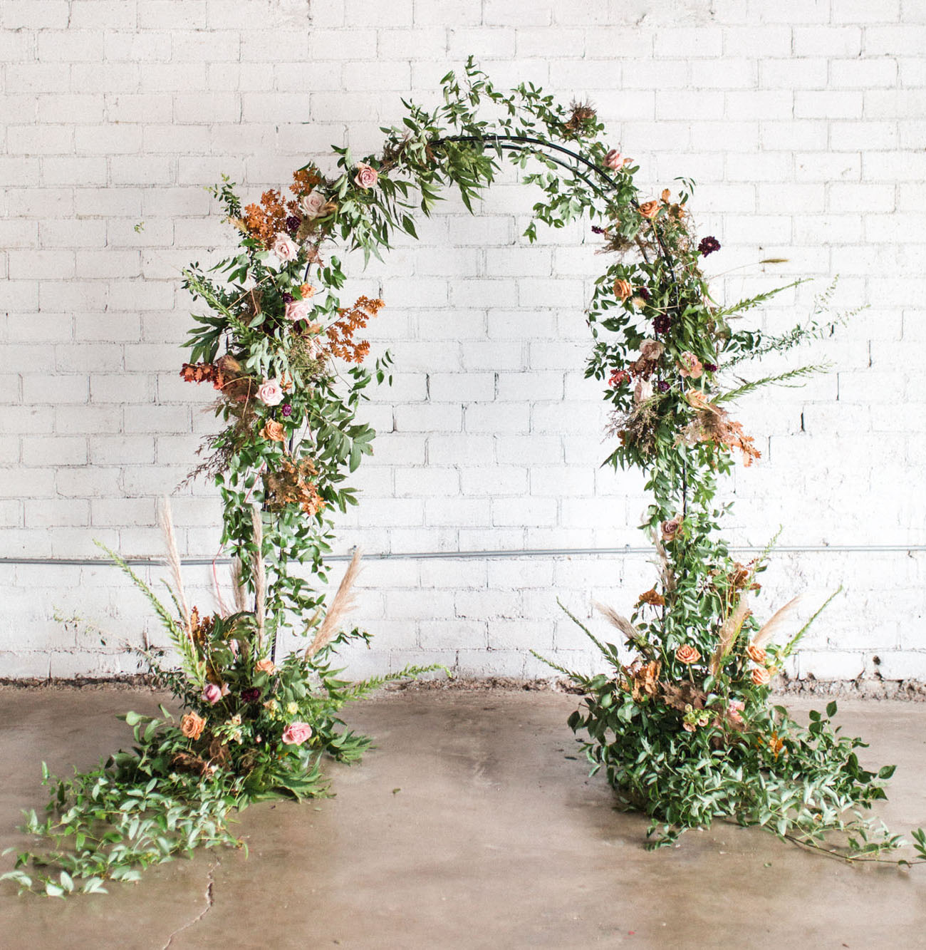 Fall Floral Backdrop