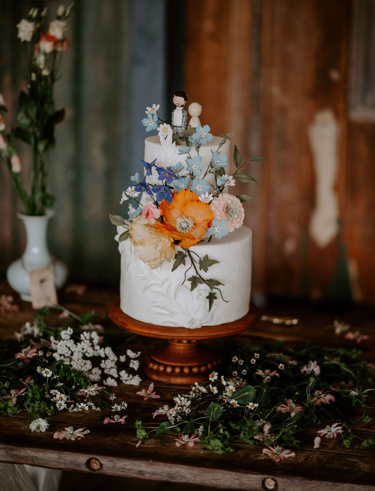 A Colorful + Intimate WildflowerInspired Wedding in an Irish Garden