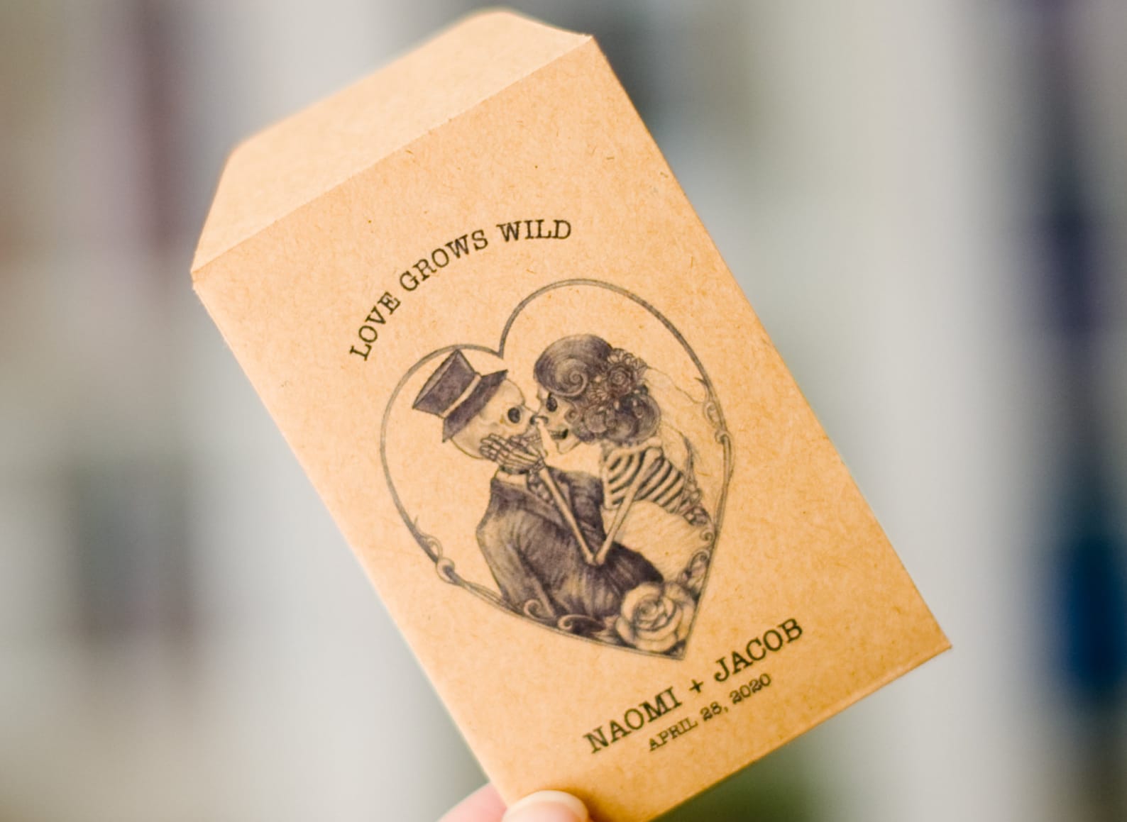 love grows wild seed packet