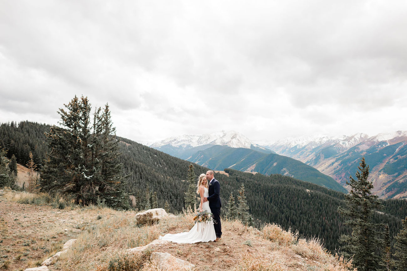 Fall Aspen Colorado Mountain Wedding