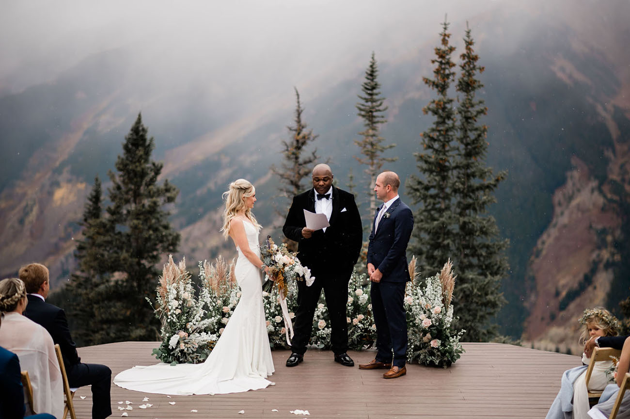 Fall Aspen Colorado Mountain Wedding