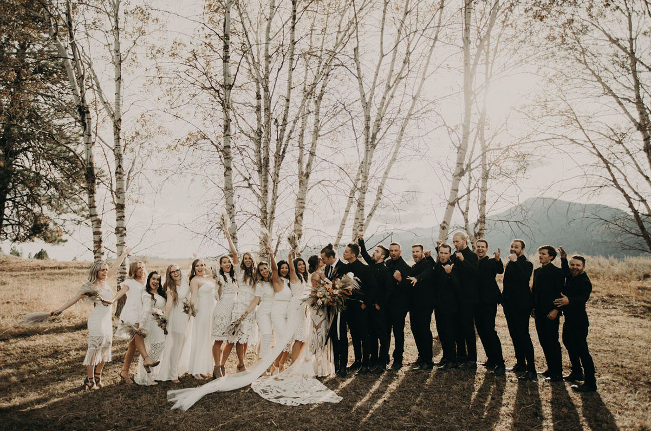  Cascades Idaho Fall Wedding