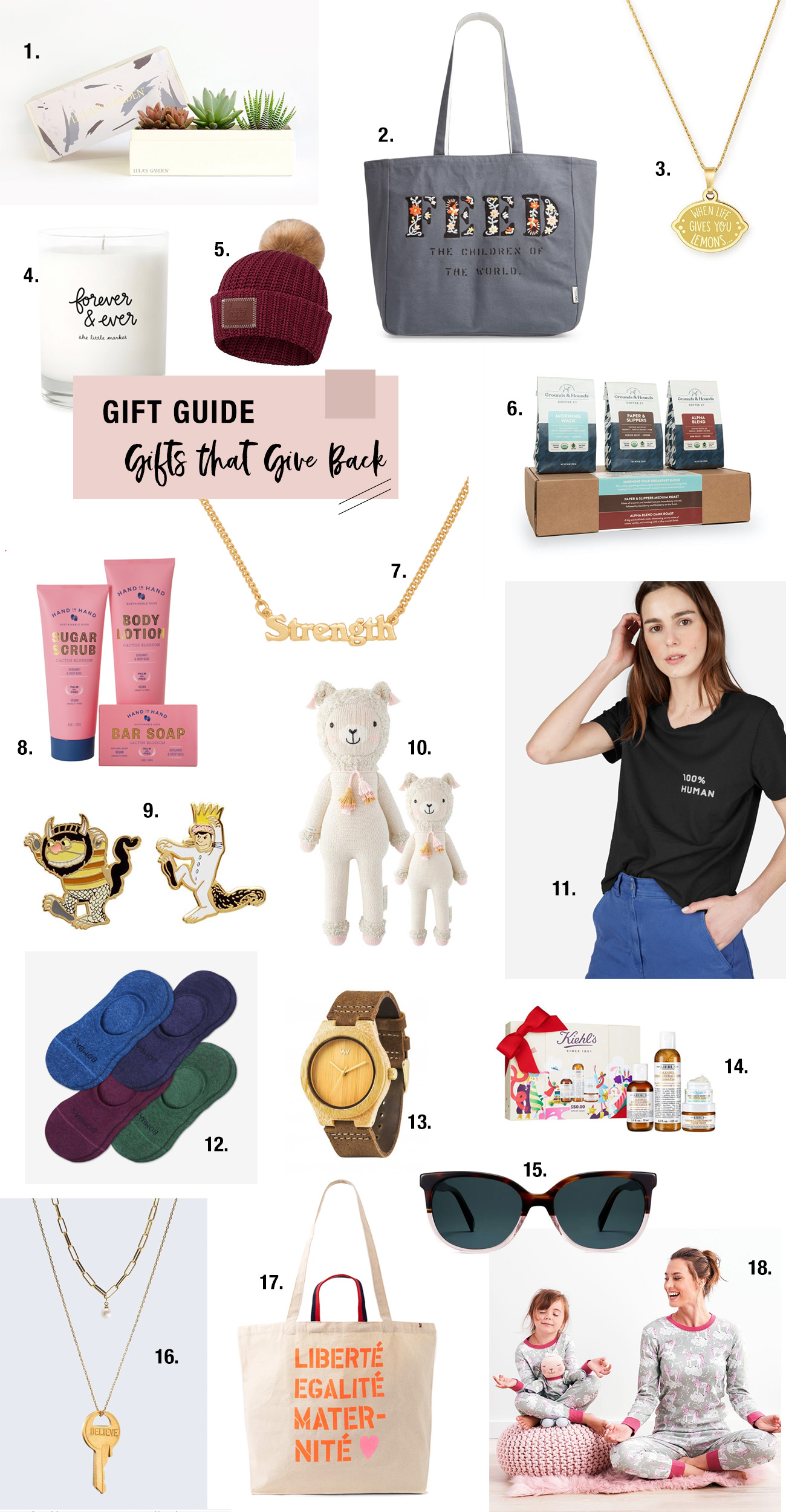 Gift Guide: Our Favorite Gifts that Gift Back | Green Wedding Shoes