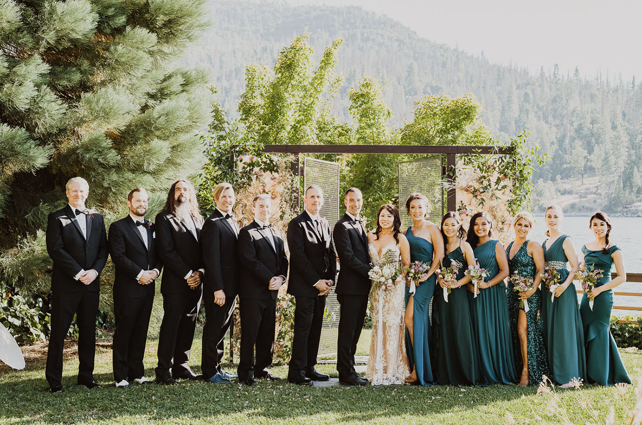Modern Boho Yosemite Wedding