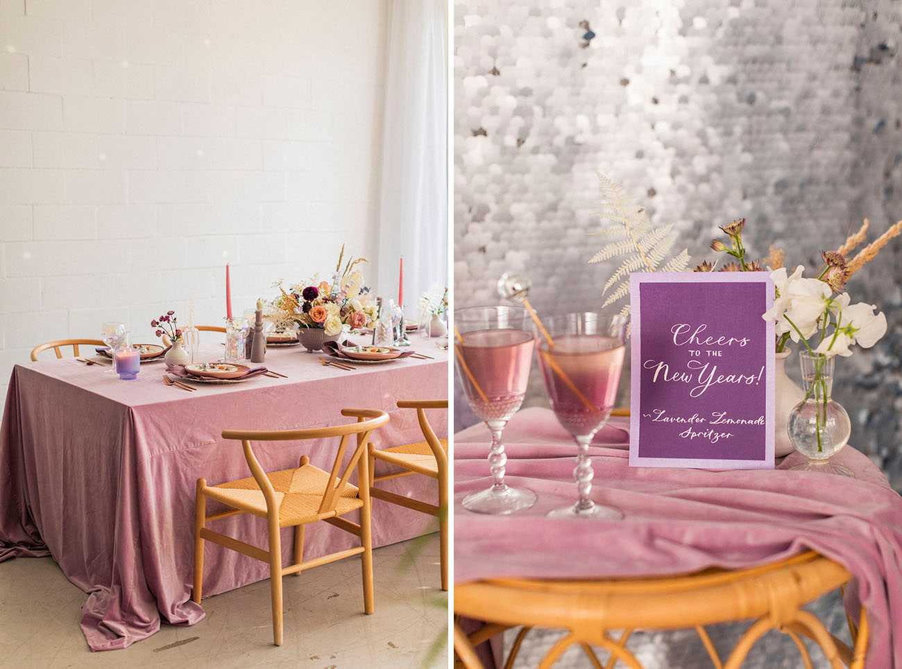 Lilac Disco New Years Eve Elopement