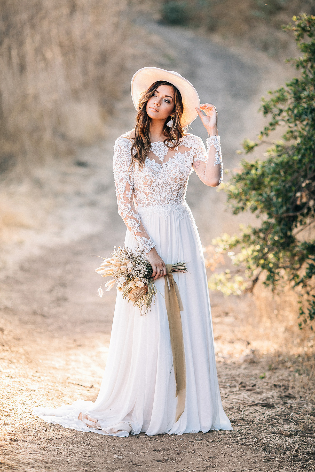 Maggie Sottero Lace Long Sleeve Wedding Dress Madilyn