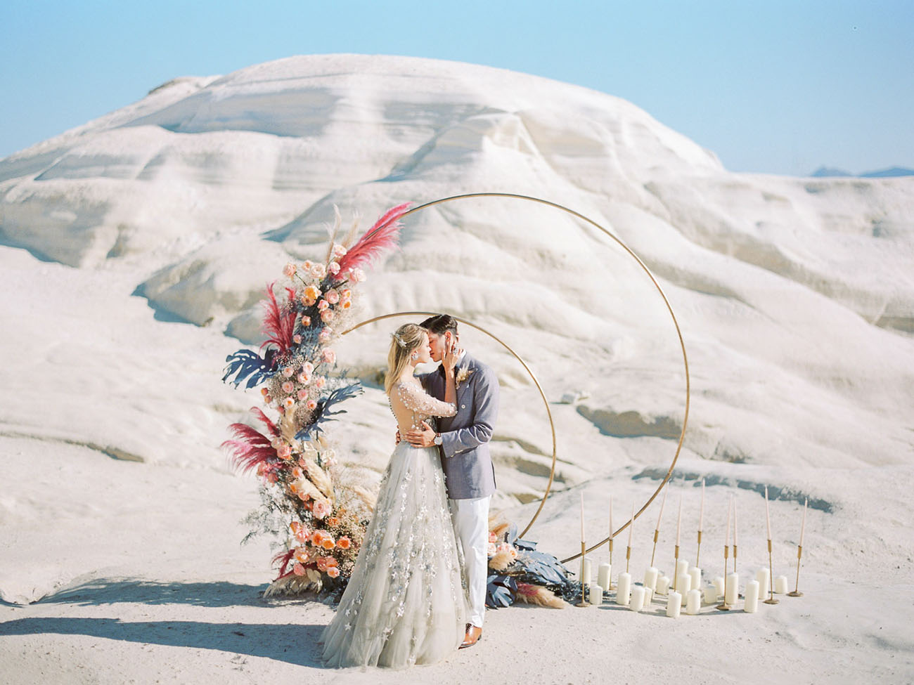 Celestial Wedding Inspiration in Greece
