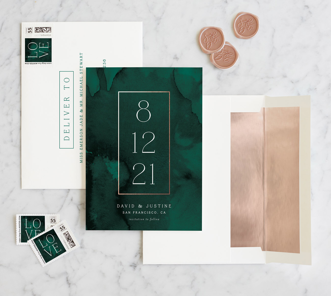 Minted Save the Date Cards for your Wedding