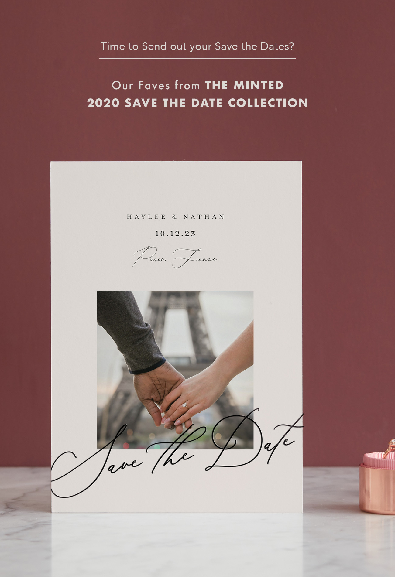 Minted Save the Date Cards for your Wedding