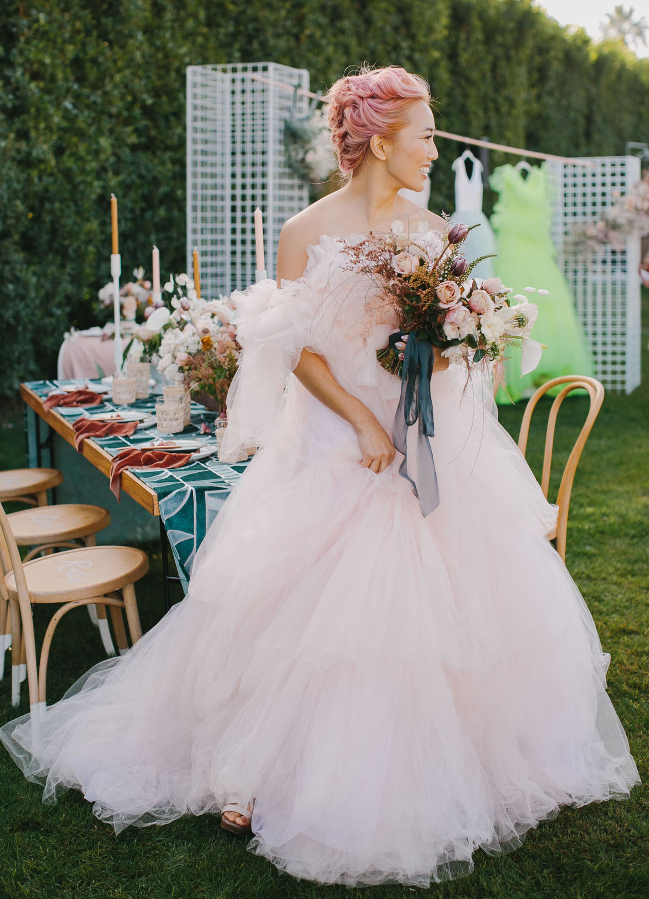 Elizabeth Dye Wedding Dress