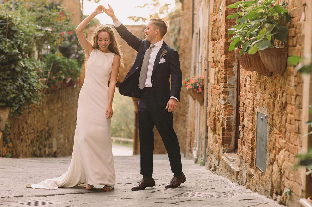 Rustic Wedding in Tuscany Hills