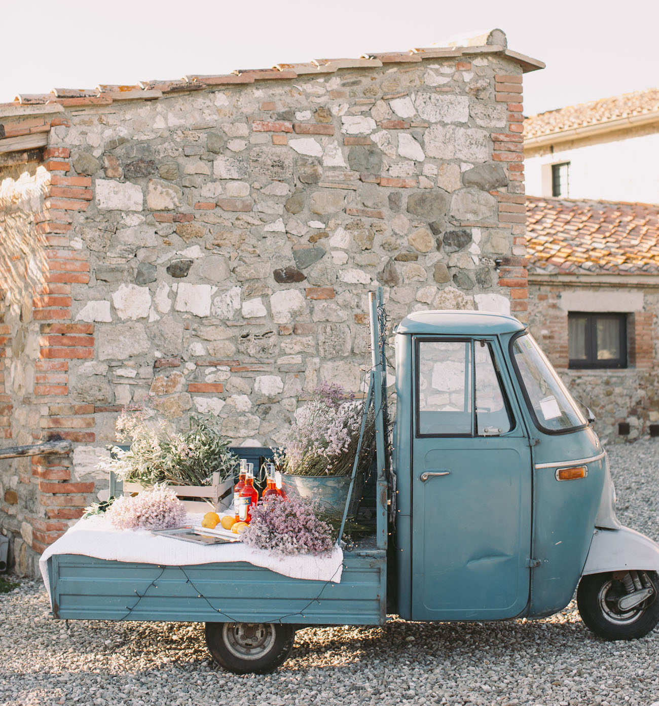 Rustic Wedding in Tuscany Hills