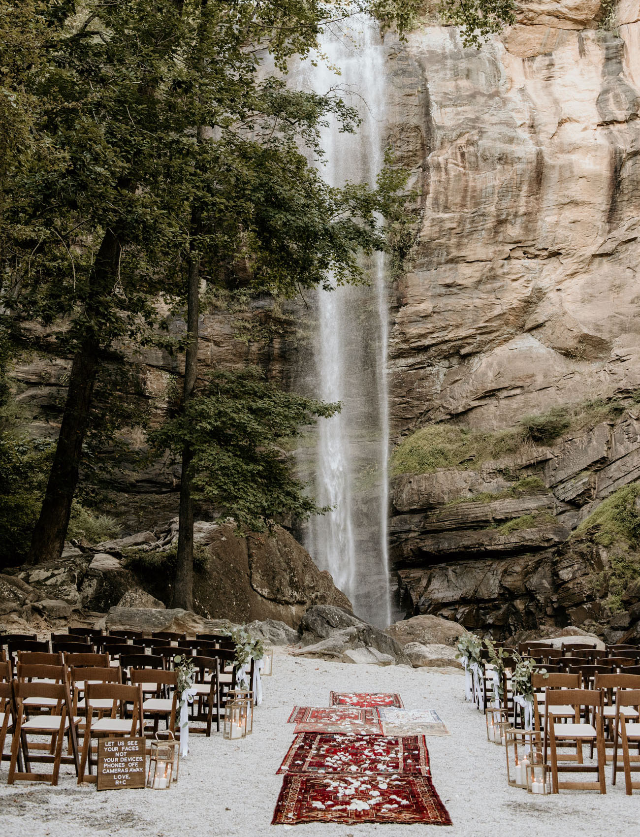 Waterfall Wedding in Georgia