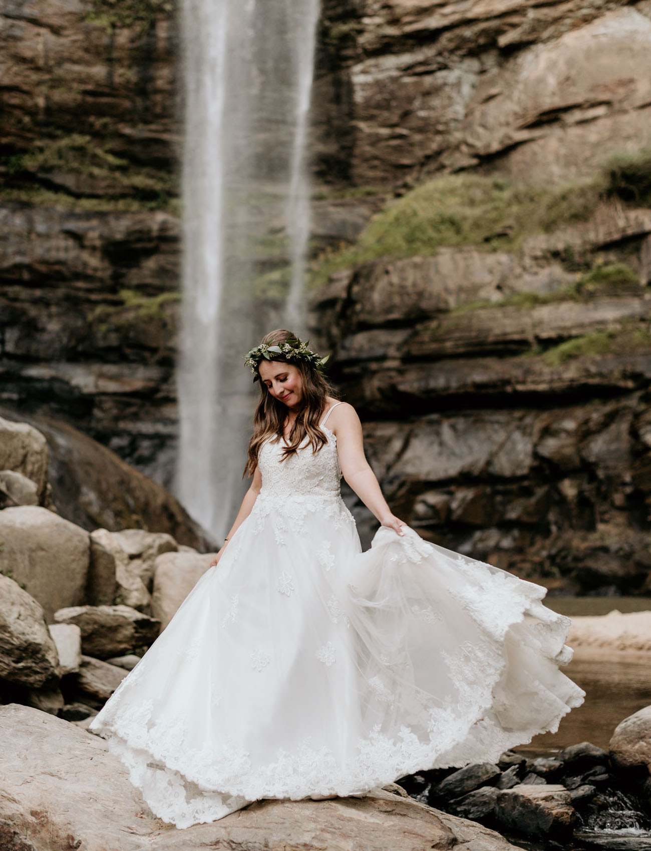 Waterfall Wedding in Georgia