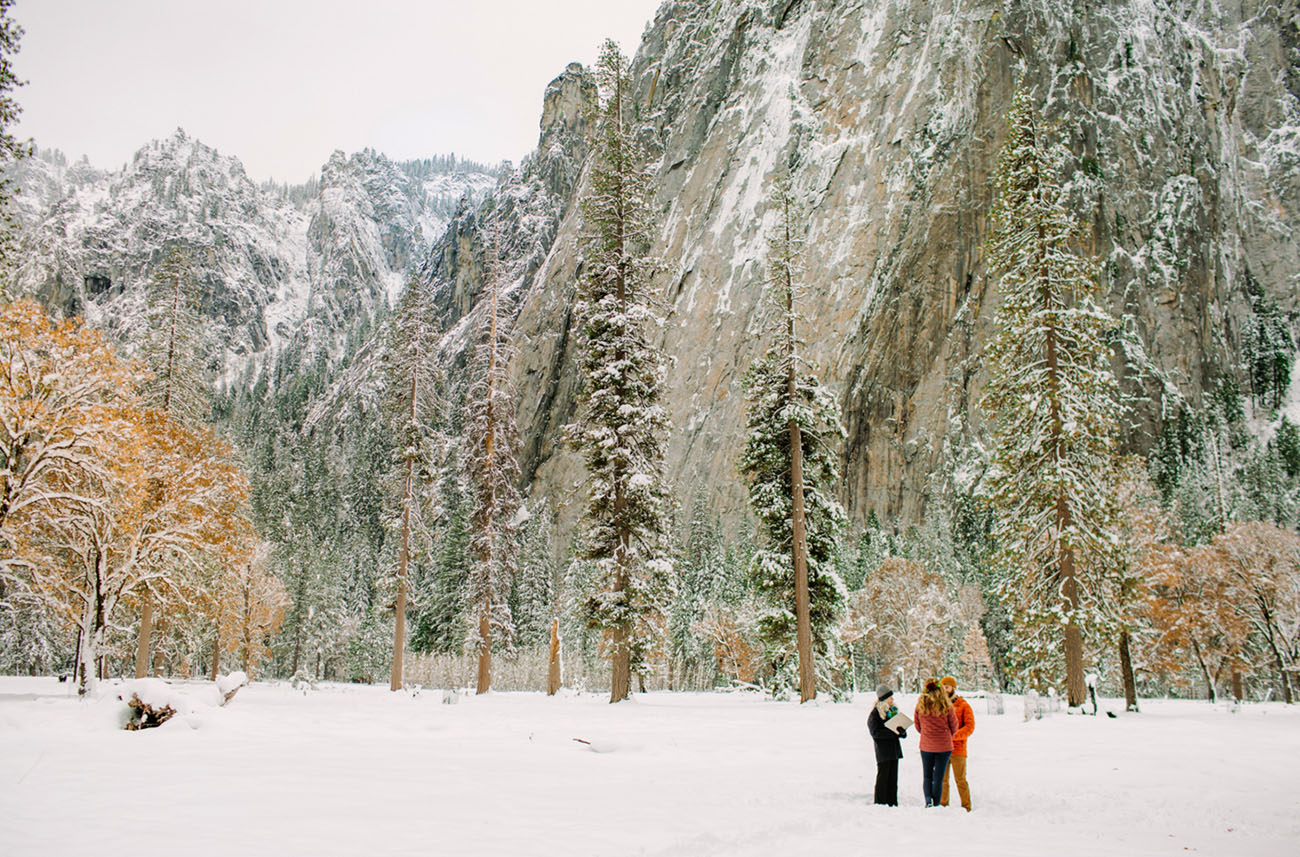 Yosemite Winter Wonderland Elopement