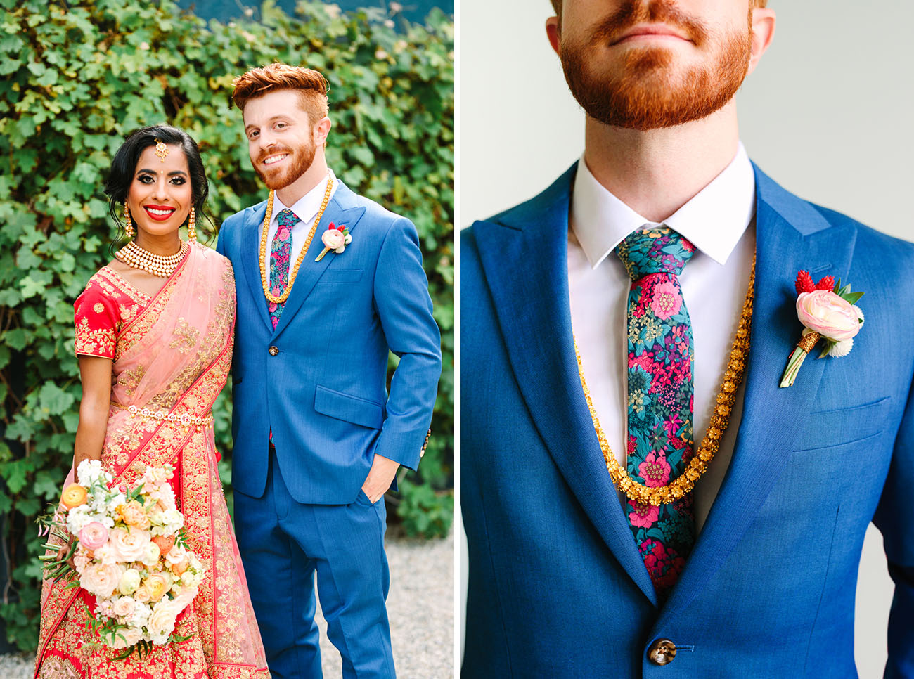 Colorful Cultural Fusion Wedding