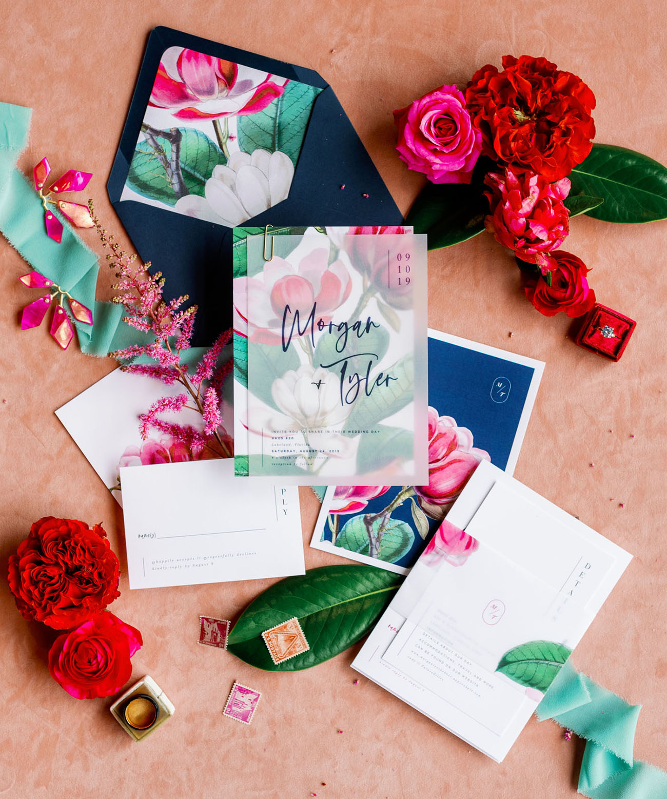 Colorful and Modern Industrial Wedding Inspiration