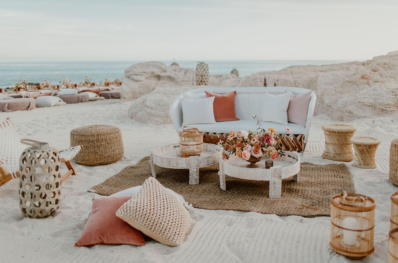 beach boho lounge
