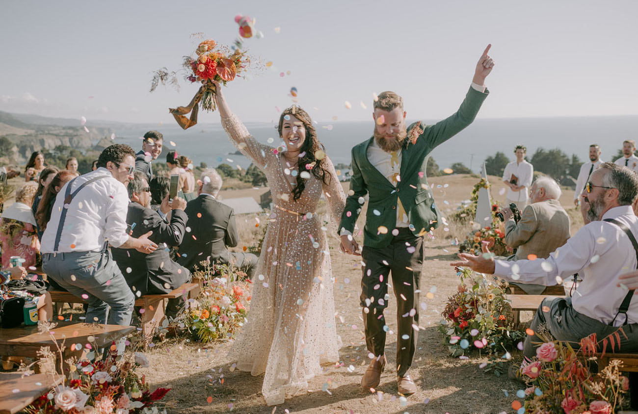 California Festival Inspired Wedding