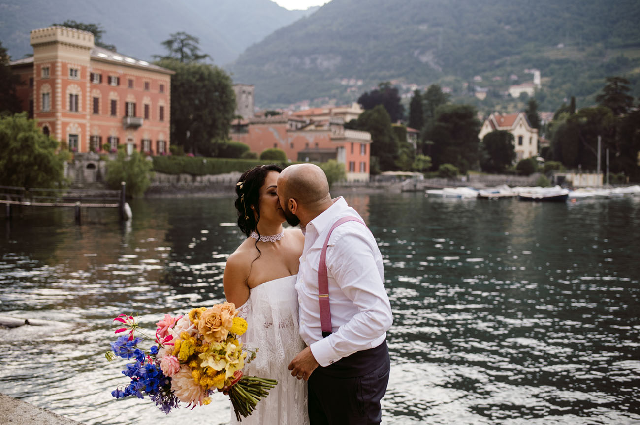 Ibiza Style Wedding in Como Lake, Italy