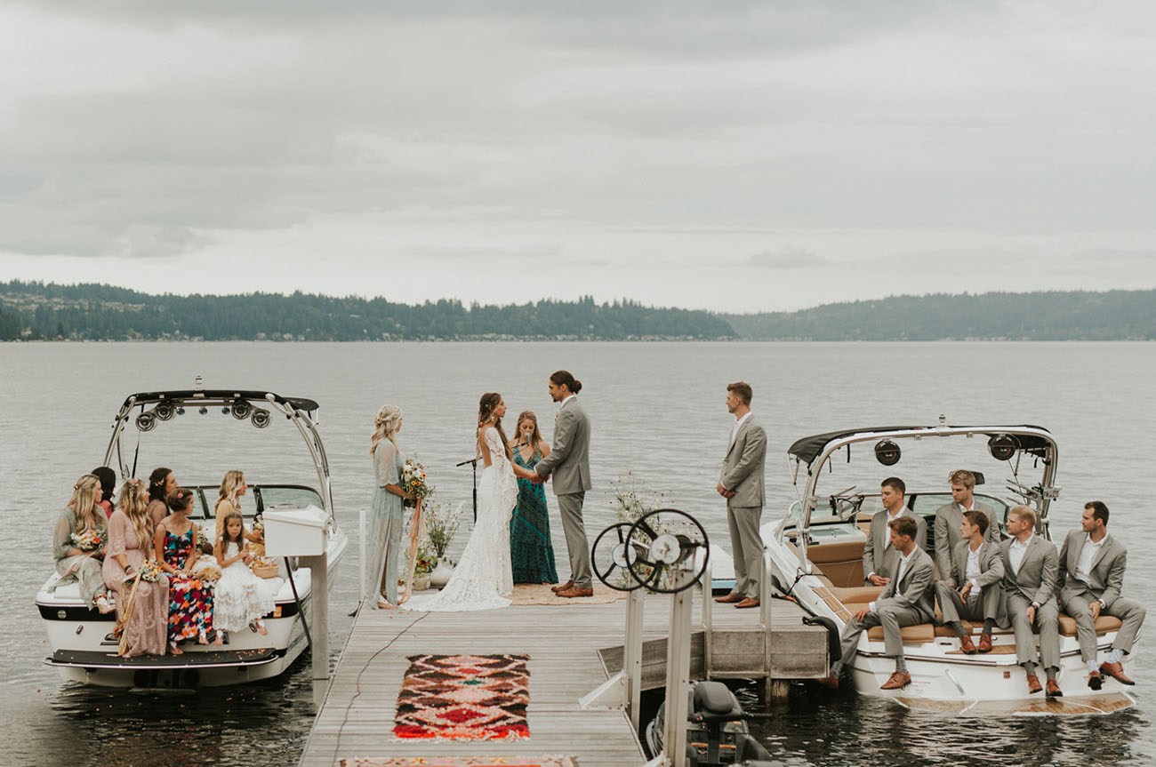 Lakeside Washington Wedding