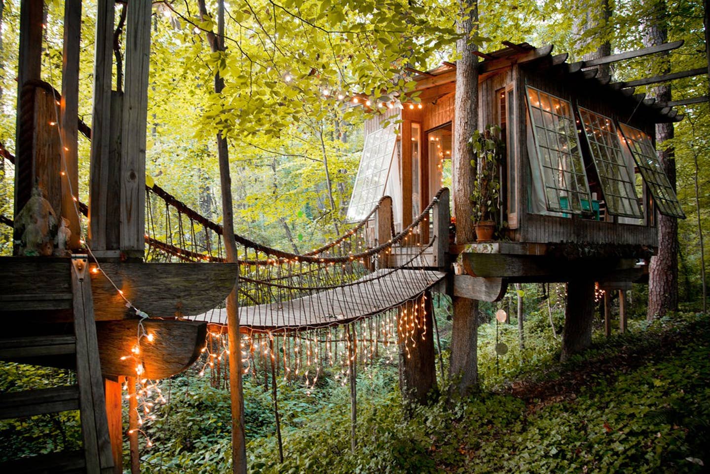 Airbnb Treehouse in Atlanta