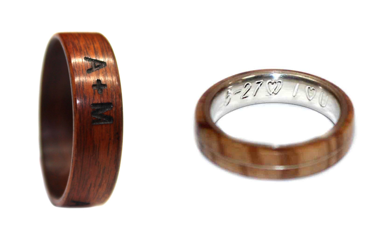 Wooden Rings for your Wedding