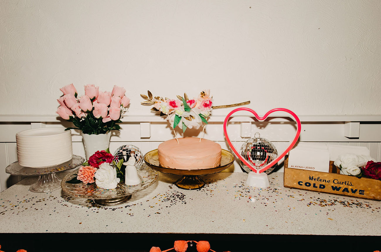 Edgy and Colorful DIY Wedding