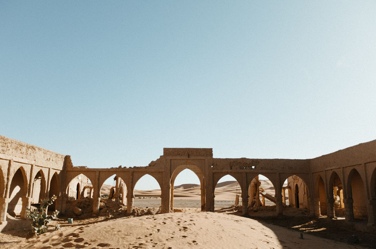 Abandoned Kasbah Elopement in Morocco