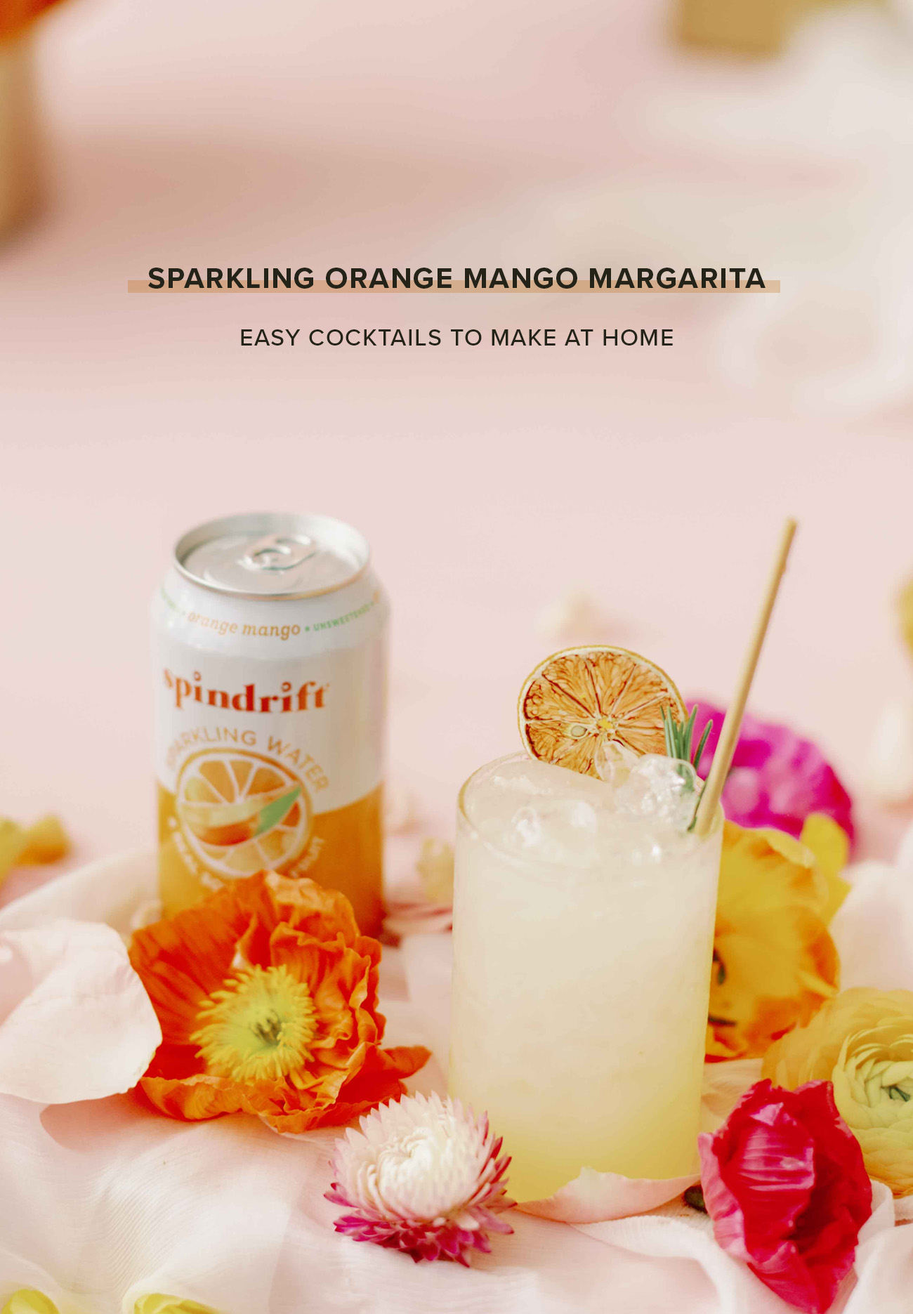 orange mango spindrift margarita recipe