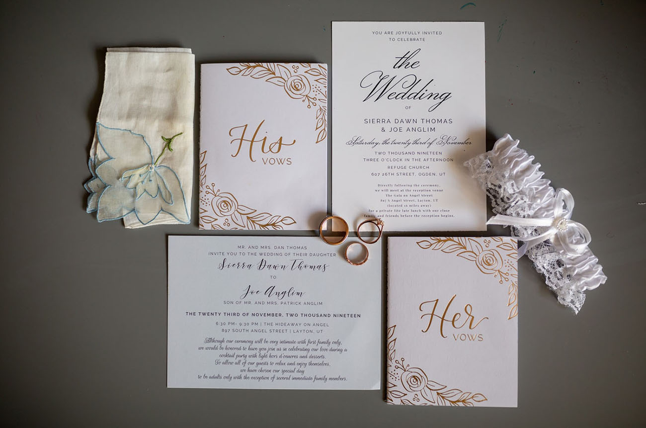 lace wedding invitation