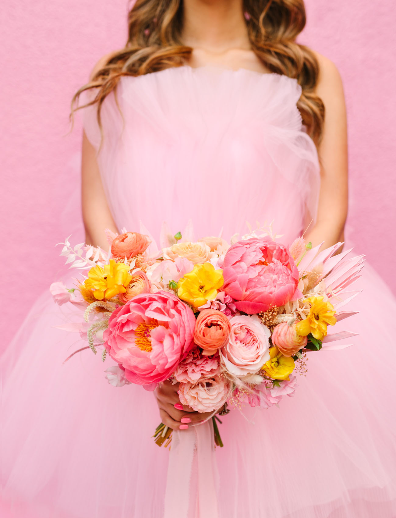 pink peony bouquet