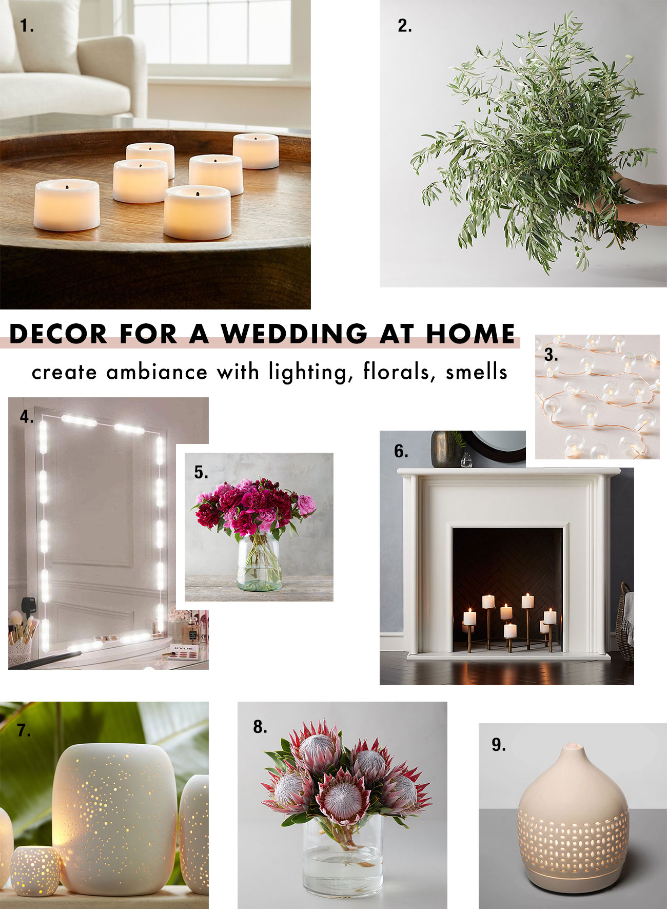 DIY Wedding Décor Ideas for your Berkshire Wedding – Combe Manor