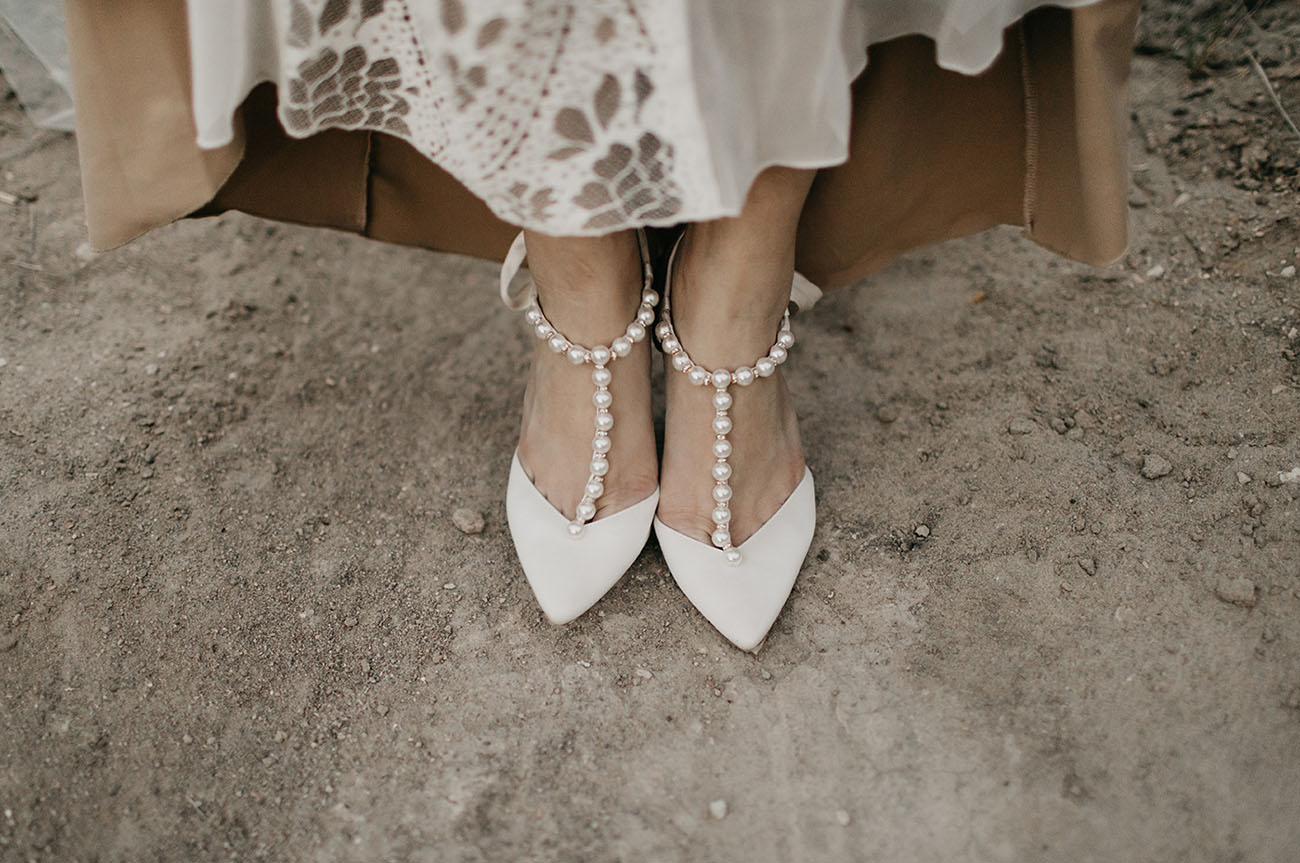 pearl heels