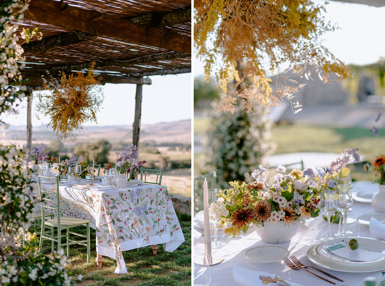 Tuscan Summer Wedding Inspiration