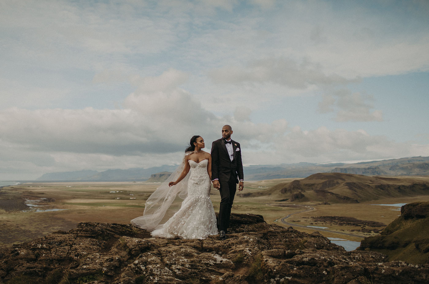 Stylish Iceland Wedding