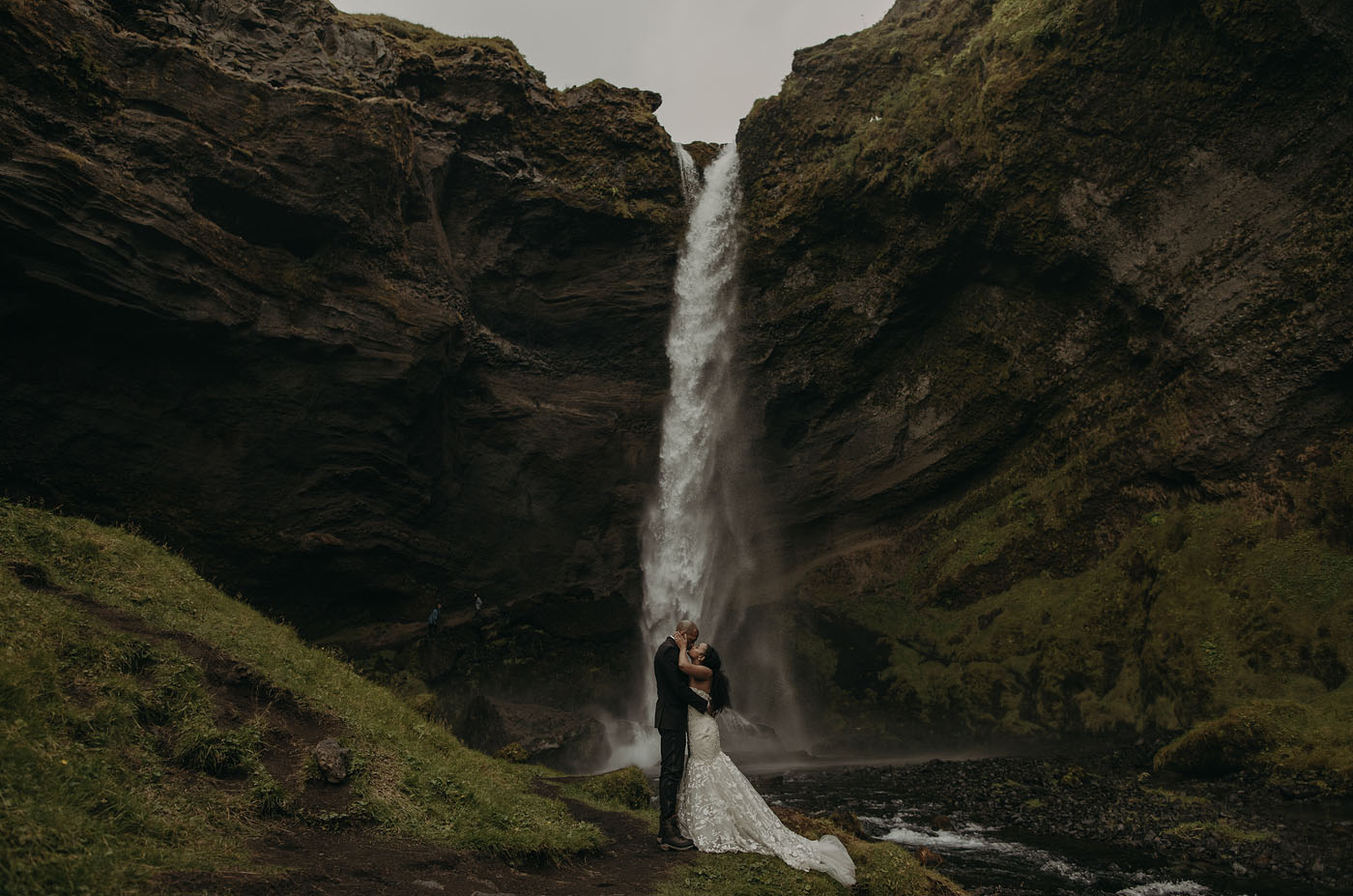 Stylish Iceland Wedding