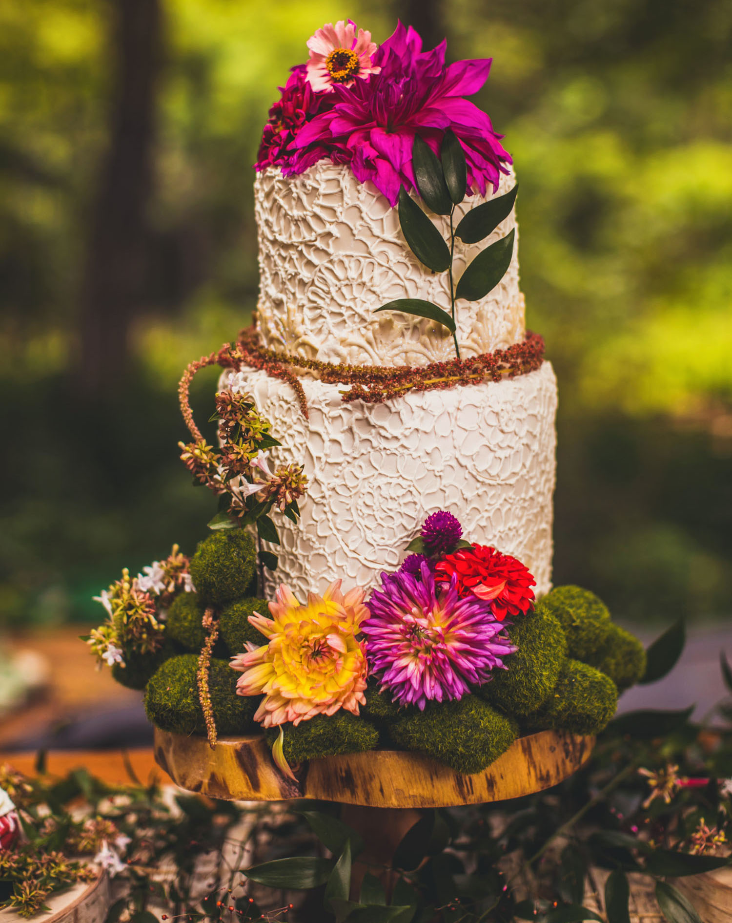 wildflower cake