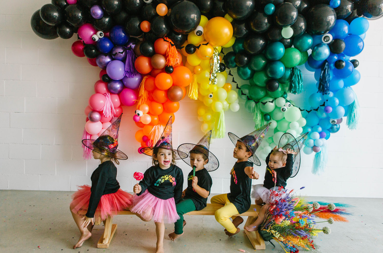 Rainbow Halloween Party Inspiration