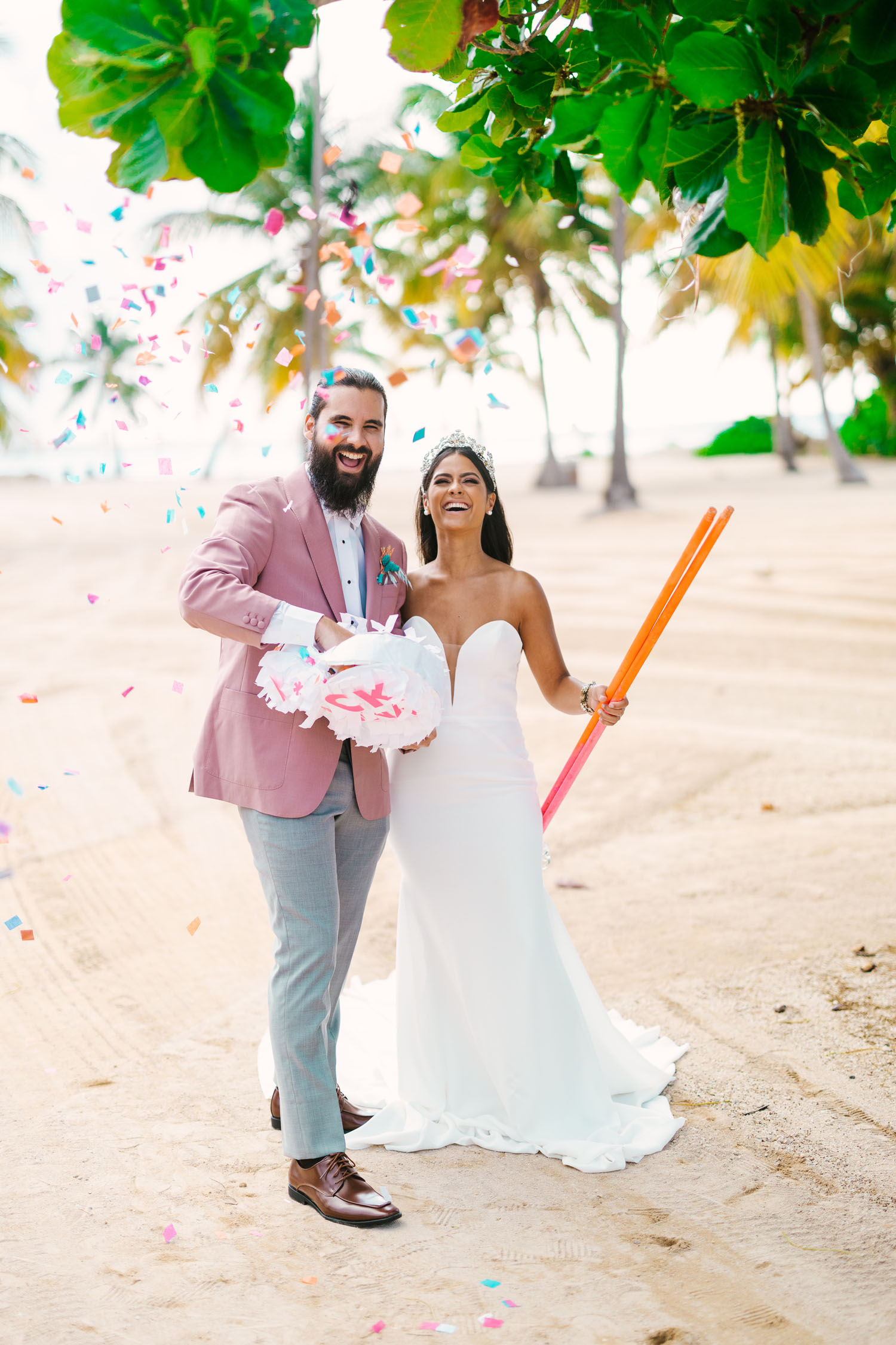 Rainbow Coastal Wedding Inspiration