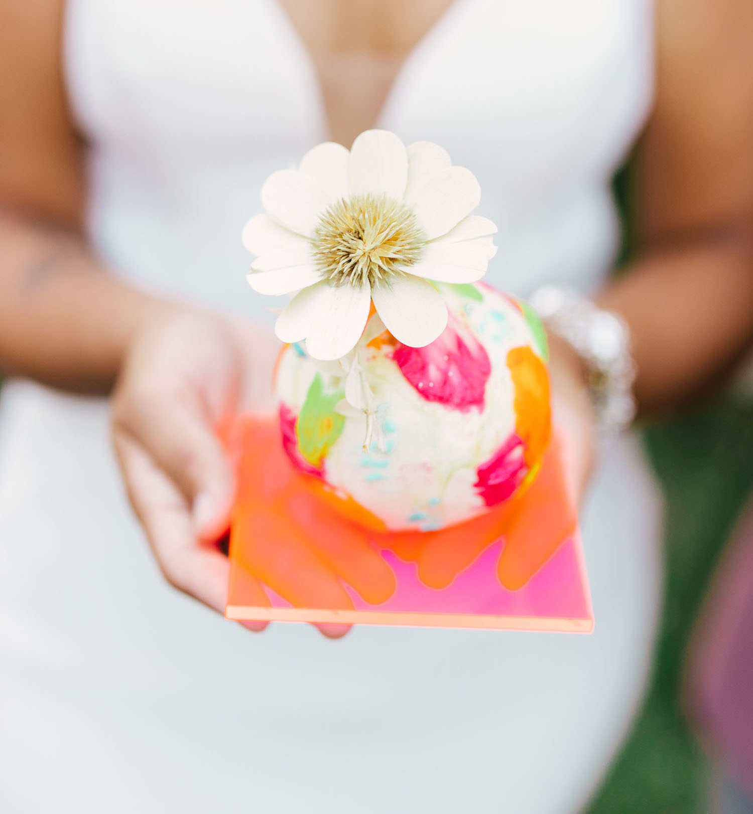 Colorful Mini Wedding Cake
